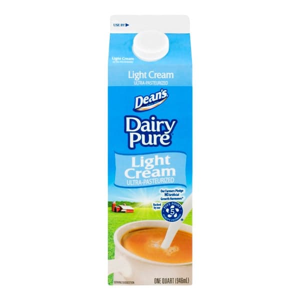 Dean'S Dairy Pure Light Cream