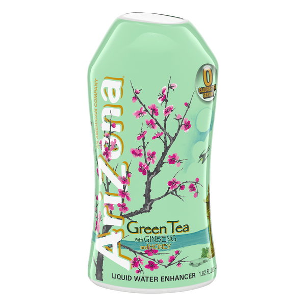 Arizona Liquid Water Enchancer Green Tea With Ginseng & Honey