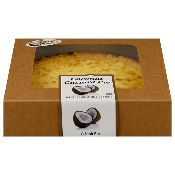Table Talk Coconut Custard Pie