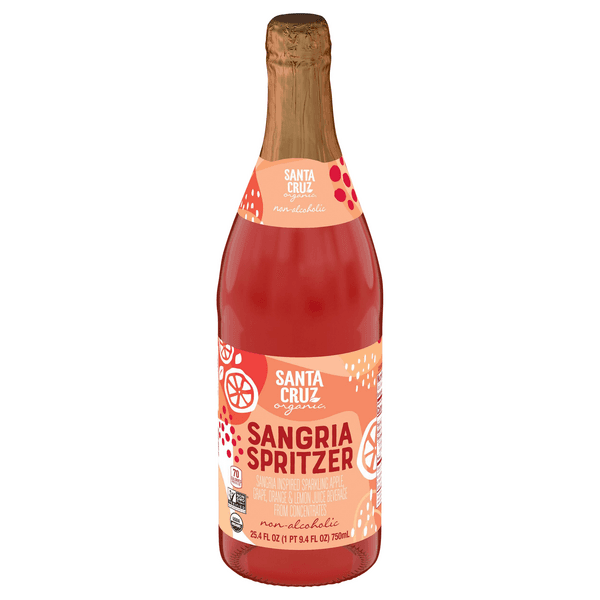 Santa Cruz Organic Sparkling Juice Beverage Sangria Spritzer