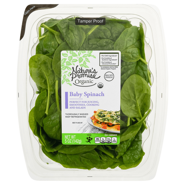 Nature'S Promise Organic Baby Spinach