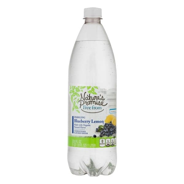 Nature'S Promise Blueberry Lemon Flavored Sparkling Water