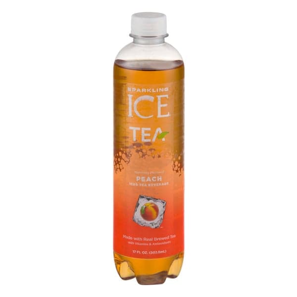 Sparkling Ice Tea Peach Iced Tea Beverage