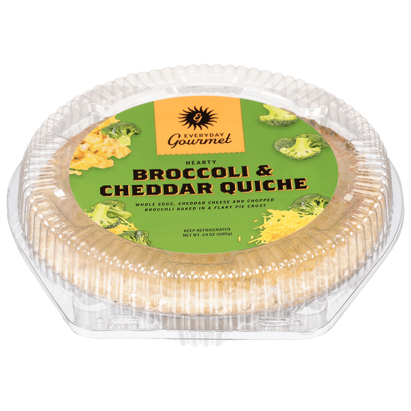 Hans Kissle Quiche Broccoli Heat & Serve