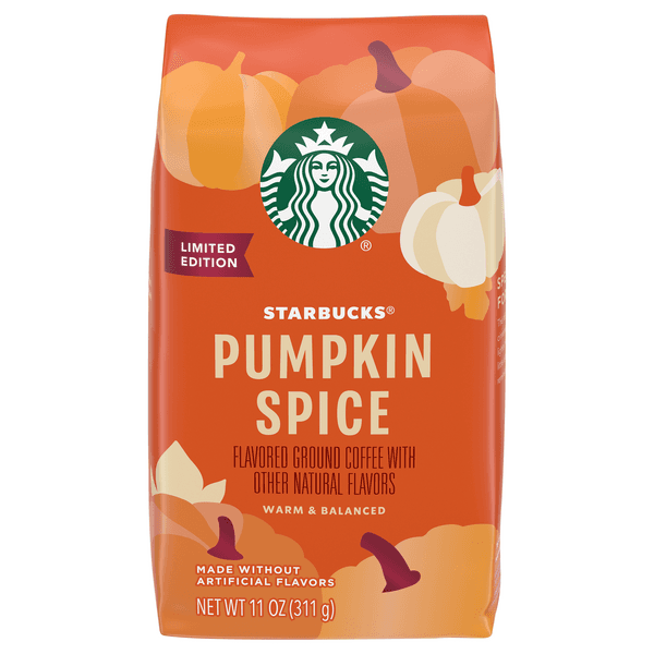 Starbucks Limited Edition Pumpkin Spice Flavored Coffee (Ground