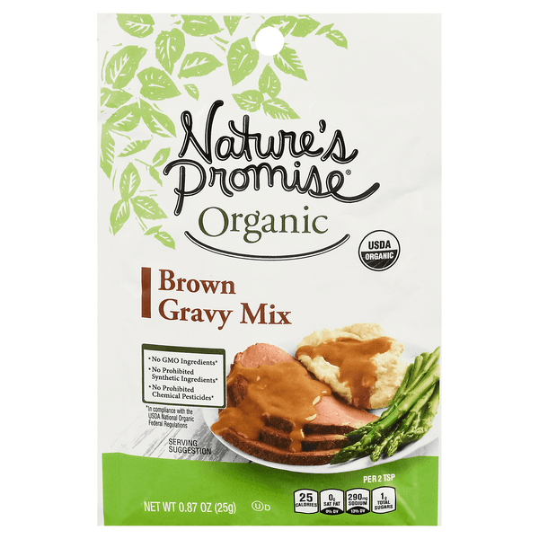Nature'S Promise Organic Gravy Mix Brown