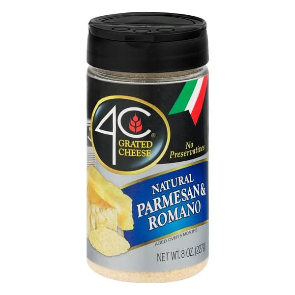  Parmesan & Romano Cheese Grated 100% Natural