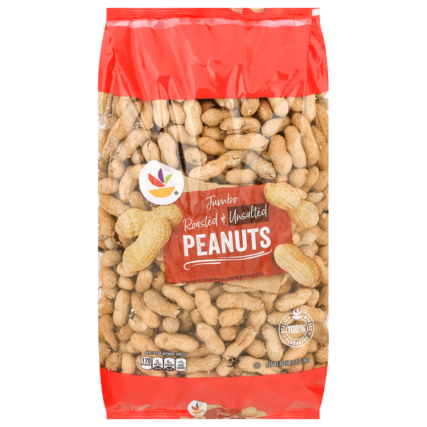 Stop & Shop Peanuts Roasted Jumbo Unsalted
