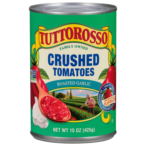 Tuttorosso Tomatoes Crushed Roasted Garlic