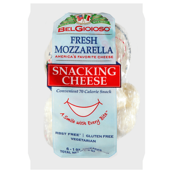 Belgioioso Fresh Mozzarella Cheese Snack