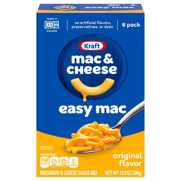 Is it Citrus Free? Kraft Easy Mac Original Macaroni & Cheese Microwavable Dinner Packets