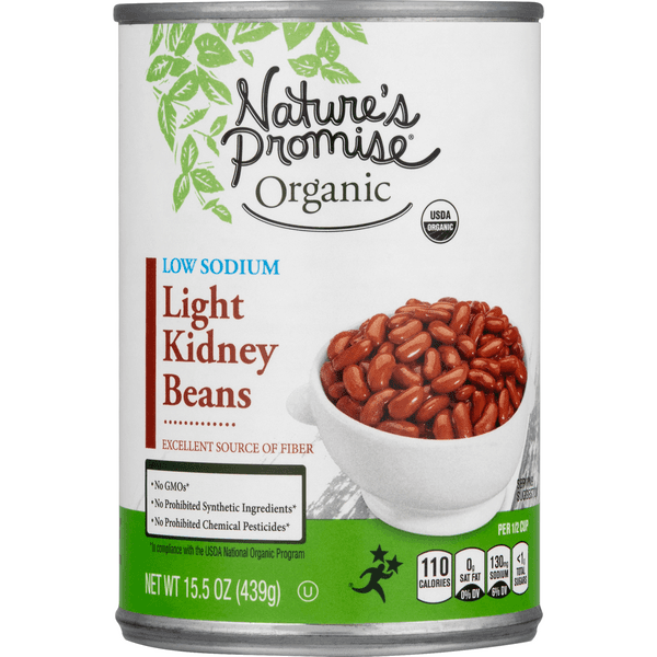 Nature'S Promise Organic Kidney Beans Light Low Sodium