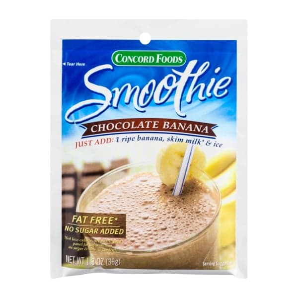 Concord Foods Smoothie Mix Chocolate Banana