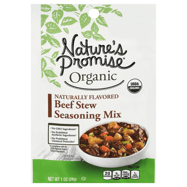 Nature'S Promise Organic Seasoning Mix Packet Beef Stew