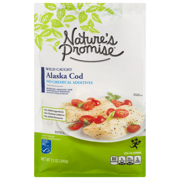 Nature'S Promise Wild Caught Boneless Skinless Alaska Cod