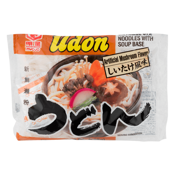 Myojo Udon Japanese Style Noodles With Soup Base Mushroom Flavor