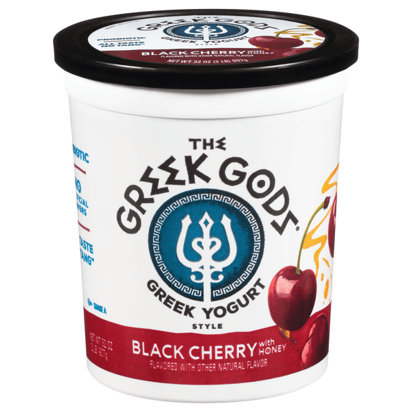 The Greek Gods Greek Style Yogurt Black Cherry With Honey
