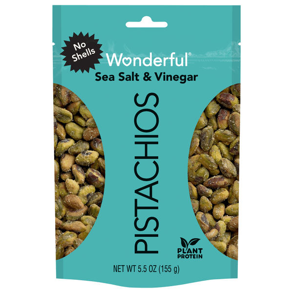 Wonderful Pistachios No Shells Sea Salt Vinegar