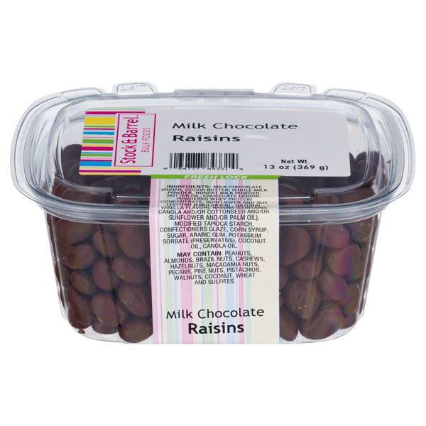 Stock & Barrel Milk Chocolate Raisins