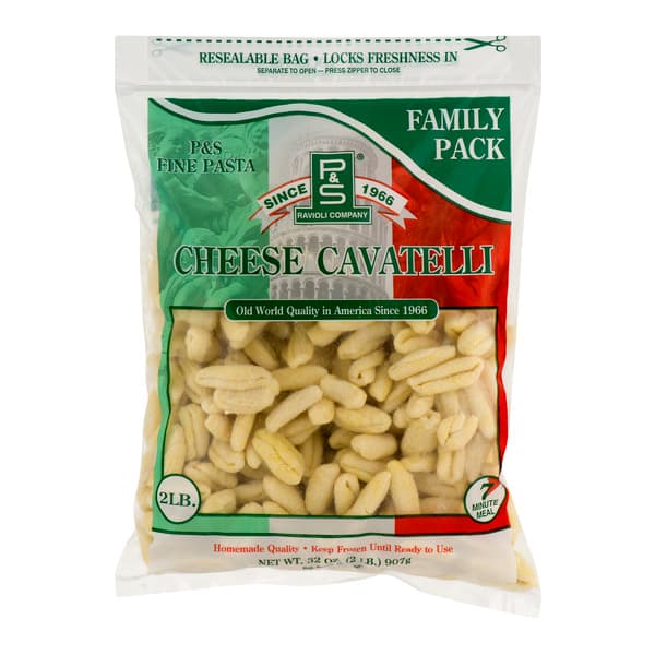 P&S Ravioli Co. Cheese Cavatelli Pasta