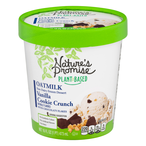 Nature'S Promise Plant Based Non-Dairy  Dessert Vanilla Cookie Crn