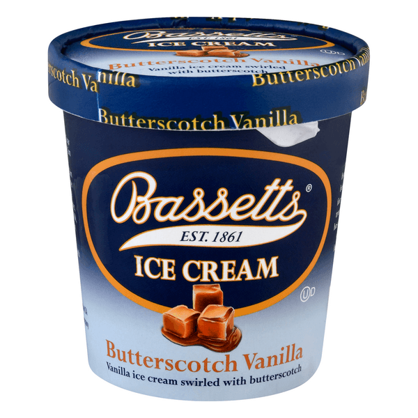 Bassetts Ice Cream Butterscotch Vanilla