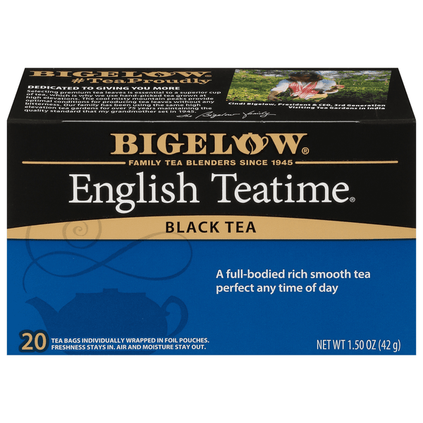 Bigelow Black Tea Bags English Teatime