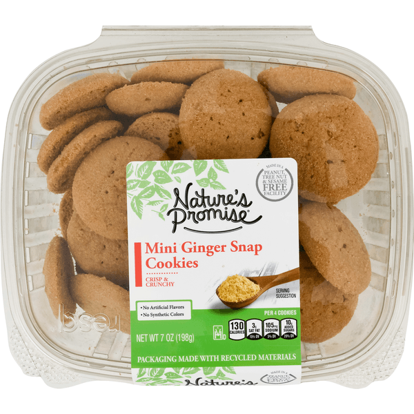 Nature'S Promise Mini Ginger Snap Cookies