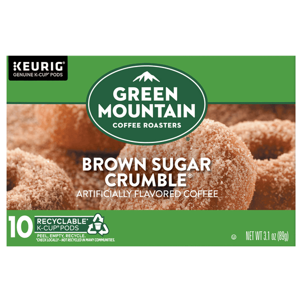 Green Mountain Coffee Roasters, Coffee, Brown Sugar Crumble, K