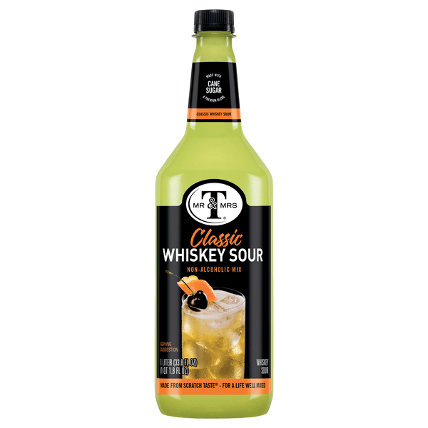 Mr. & Mrs. T Whiskey Sour Mix Non-Alcoholic