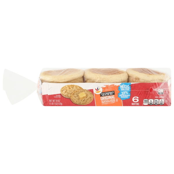 Stop & Shop Jumbo English Muffins