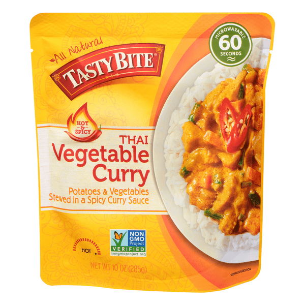 Tasty Bite Ready In 60 Seconds Thai Vegetable Curry Gluten Free