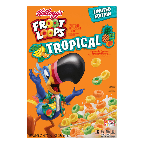 Kellogg'S Froot Loops Tropical Cereal