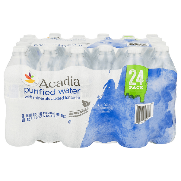 Our Brand Acadia Purified Drinking Water