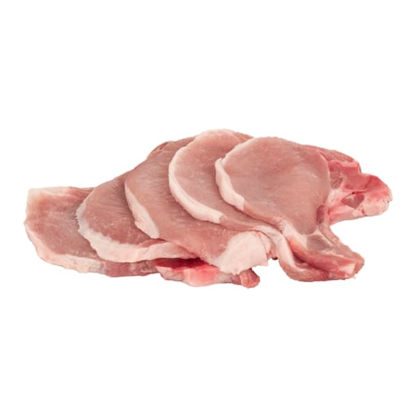 Natural Bone-In Thin Cut Center Cut Pork Chops - Fresh