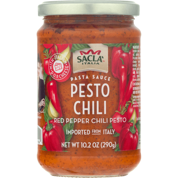 Sacla Italia Pasta Sauce Pesto Chili