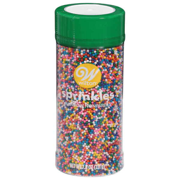 Wilton Sprinkle Nonpareils Rainbow Food Decorative