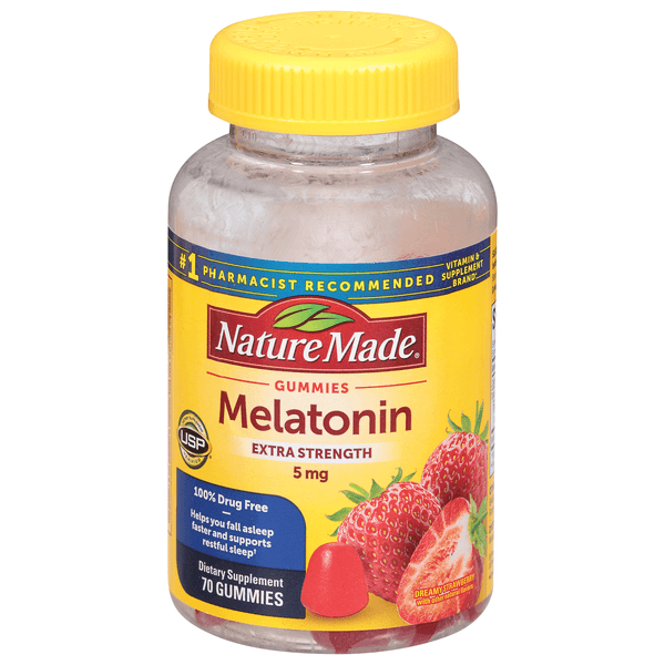 Nature Made Melatonin Gummies Dreamy Strawberry
