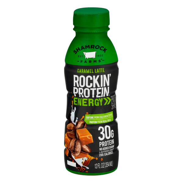 Shamrock Farms Rockin' Protein Energy Shake Caramel Latte