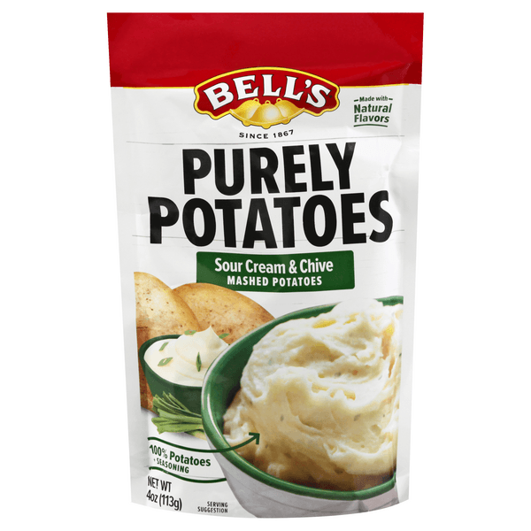 Bell'S Purely Potatoes Mashed Potatoes Sour Cream & Chive