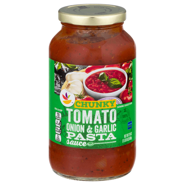 Stop & Shop Pasta Sauce Chunky Tomato Onion & Garlic