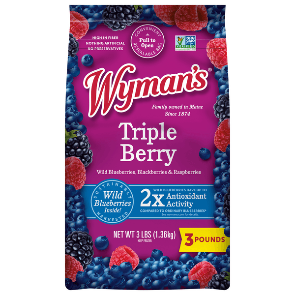 Wymans Triple Berry Blend Fresh