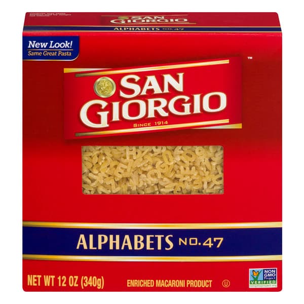 San Giorgio Alphabet Enriched Macaroni