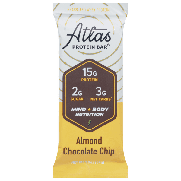 Atlas Protein Bar Almond Chocolate Chip