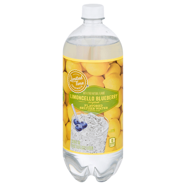 Stop & Shop Limited Time Seltzer Water Limoncello Blueberry Inspired