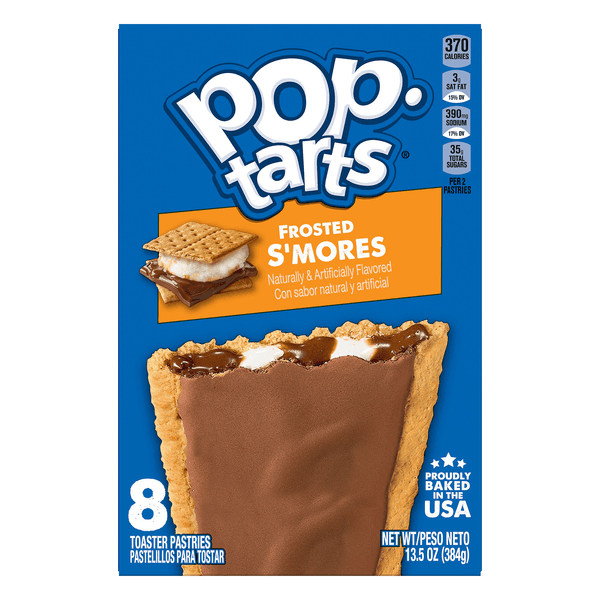 Pop-tarts Toaster Pastries Breakfast Foods Frosted Smores
