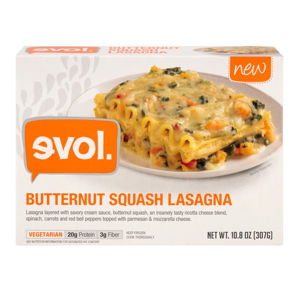 Evol. Butternut Squash Lasagna Vegetarian