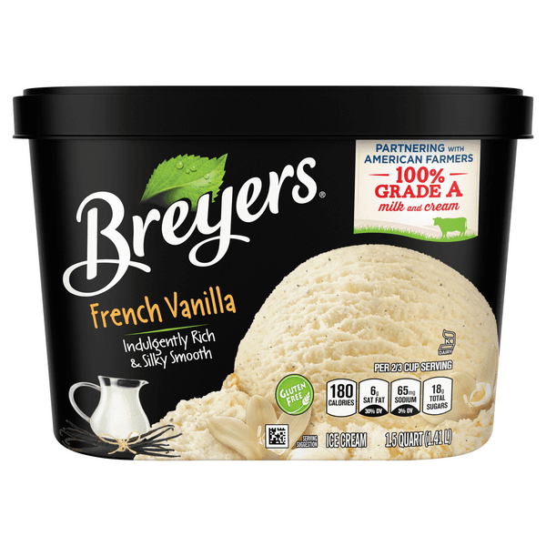 Is it Low Sodium? Breyers French Vanilla Ice Cream