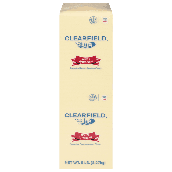 Clearfield Deli American Cheese White (Regular Sliced