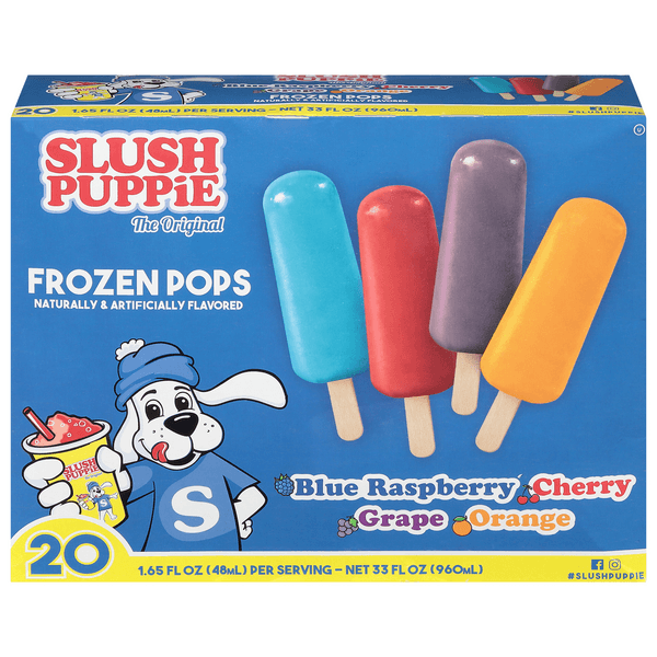 Slush Puppie  Pops Assorted